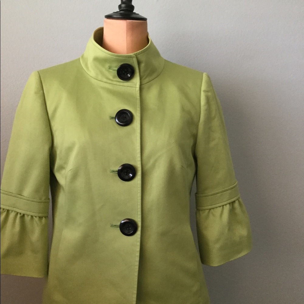 Tahari Trumpet Sleeves Blazer